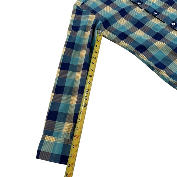 Thomas Mason Archive for J. Crew Slim Plaid Button Up Shirt Men's XS Cotton - Picture 9 of 17